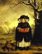 Sir Joshua Reynolds Lady Caroline Scott as 'Winter' oil painting artist
